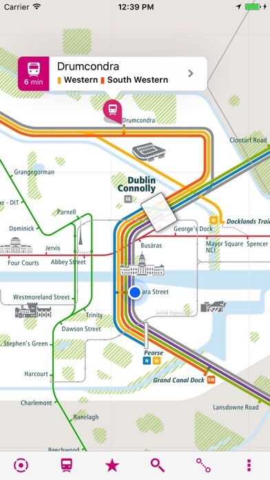 Emulate iPhone app Dublin Rail Map Lite using MyAndroid Emulate iPhone app Dublin Rail Map Lite using MyAndroid
