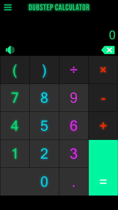 Emulate iPhone app Dubstep Calculator using MyAndroid Emulate iPhone app Dubstep Calculator using MyAndroid