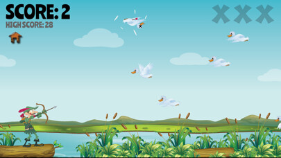 Emulate iPhone app Duck Bow Hunt Fun using MyAndroid
