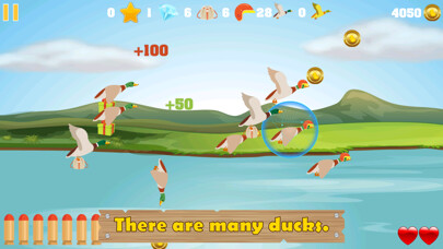 Emulate iPhone app Duck Hunter - Funny Game using MyAndroid