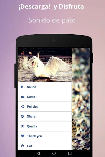 Run android online APK Duck sound from MyAndroid or emulate Duck sound using MyAndroid