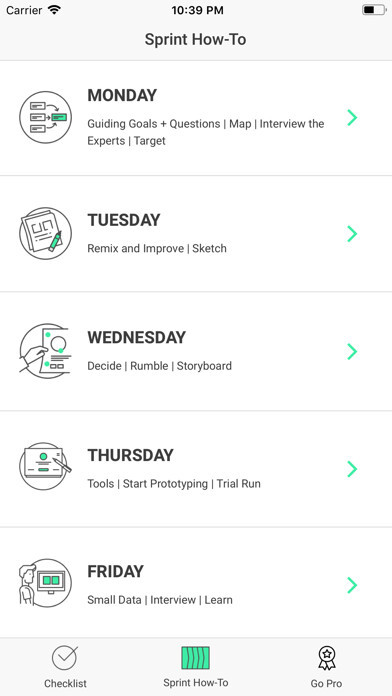 Emulate iPhone app Duco - Design Sprint Guide using MyAndroid Emulate iPhone app Duco - Design Sprint Guide using MyAndroid