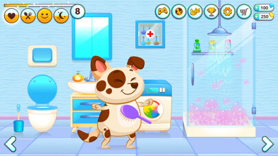 Emulate iPhone app Duddu - My Virtual Pet Dog using MyAndroid Emulate iPhone app Duddu - My Virtual Pet Dog using MyAndroid