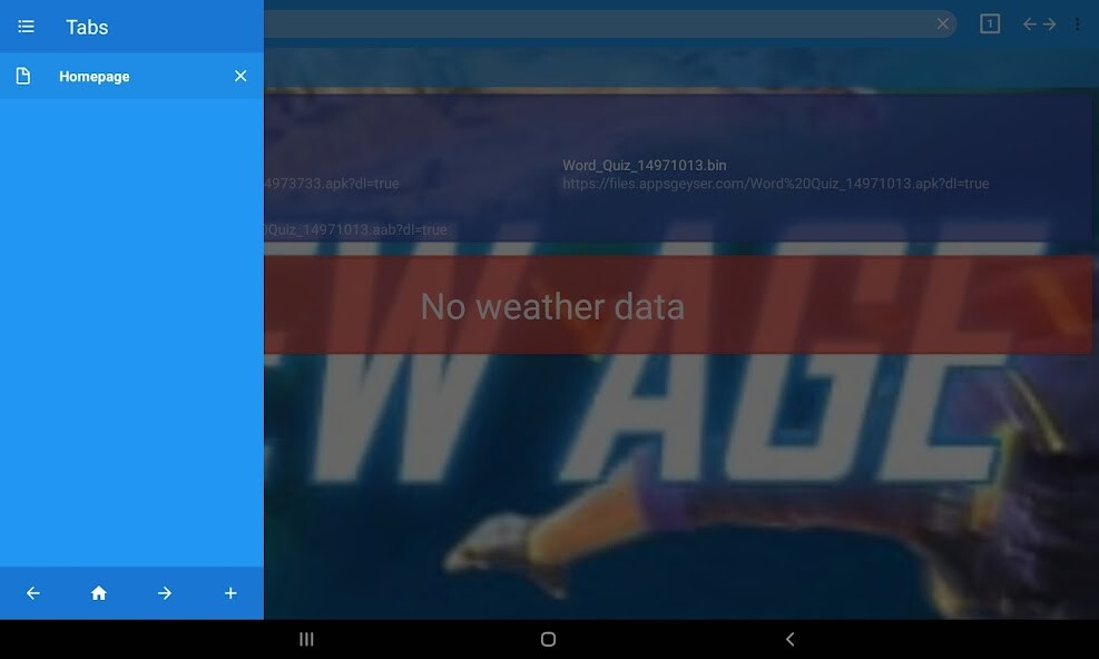 Run android online APK Dude browser from MyAndroid or emulate Dude browser using MyAndroid