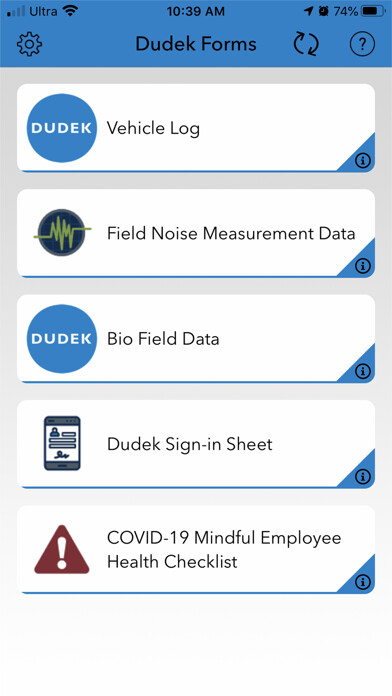 Emulate iPhone app Dudek Forms using MyAndroid Emulate iPhone app Dudek Forms using MyAndroid