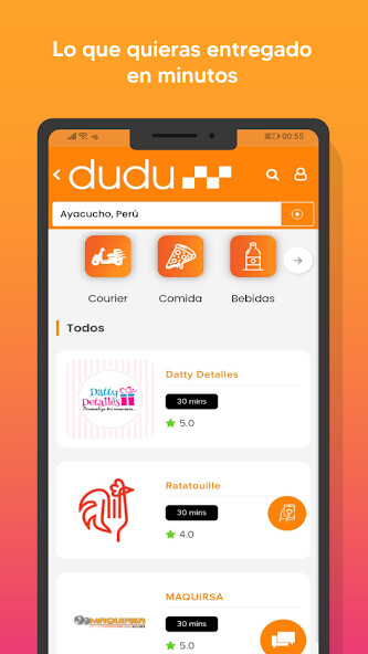 Run android online APK Dudu Delivery from MyAndroid or emulate Dudu Delivery using MyAndroid