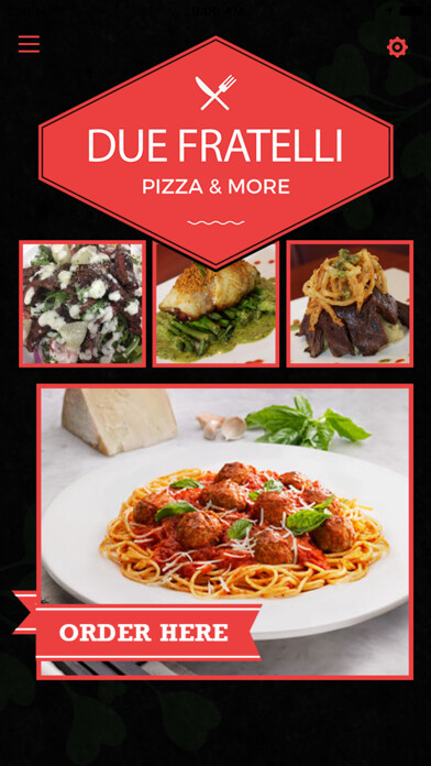 Emulate iPhone app Due Fratelli Pizza using MyAndroid Emulate iPhone app Due Fratelli Pizza using MyAndroid