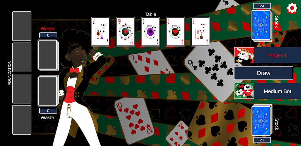 Run android online APK Duelitaire - Battle Solitaire from MyAndroid or emulate Duelitaire - Battle Solitaire using MyAndroid