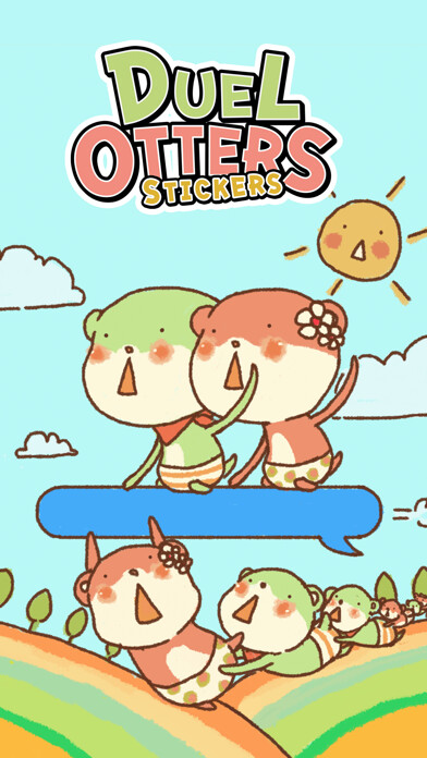 Emulate iPhone app Duel Otters Stickers using MyAndroid Emulate iPhone app Duel Otters Stickers using MyAndroid
