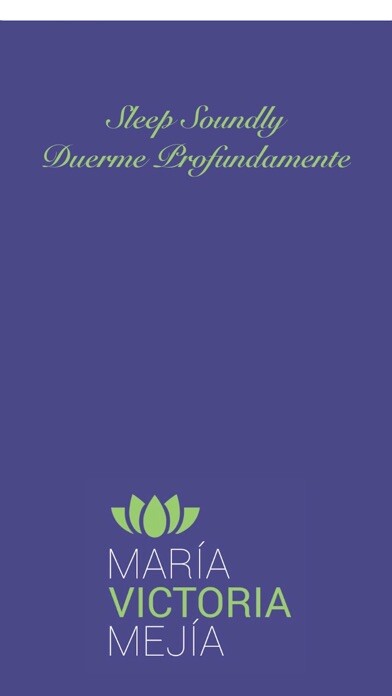 Emulate iPhone app Duerme Profundamente using MyAndroid