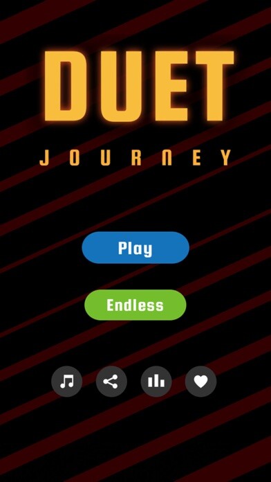 Emulate iPhone app Duet Game Endless using MyAndroid