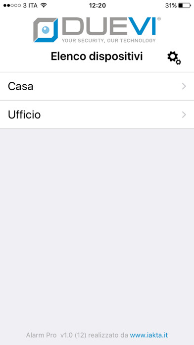 Emulate iPhone app DUEVI Alarm PRO using MyAndroid Emulate iPhone app DUEVI Alarm PRO using MyAndroid