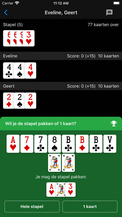 Emulate iPhone app Duizenden using MyAndroid