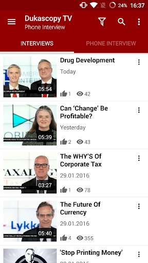 Run android online APK Dukascopy TV from MyAndroid or emulate Dukascopy TV using MyAndroid