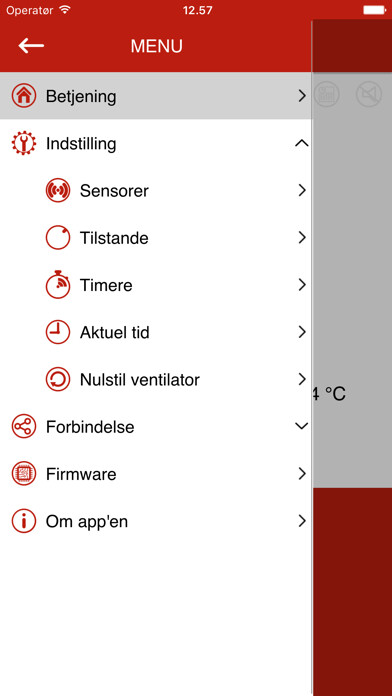 Emulate iPhone app DUKA Smart Fan using MyAndroid