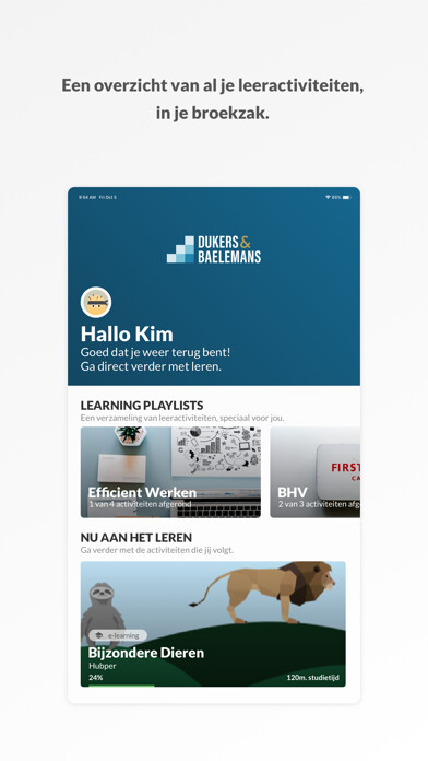 Emulate iPhone app Dukers & Baelemans using MyAndroid Emulate iPhone app Dukers & Baelemans using MyAndroid