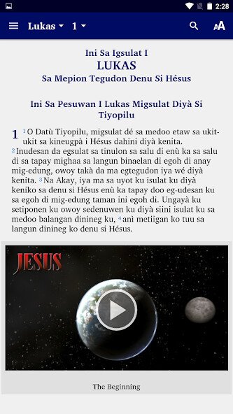Run android online APK Dulangan Manobo - Bible from MyAndroid or emulate Dulangan Manobo - Bible using MyAndroid