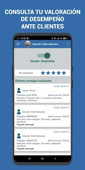 Run android online APK Dulol Repartidores from MyAndroid or emulate Dulol Repartidores using MyAndroid