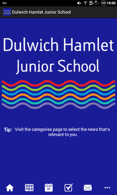 Emulate Android APK Dulwich Hamlet Junior School