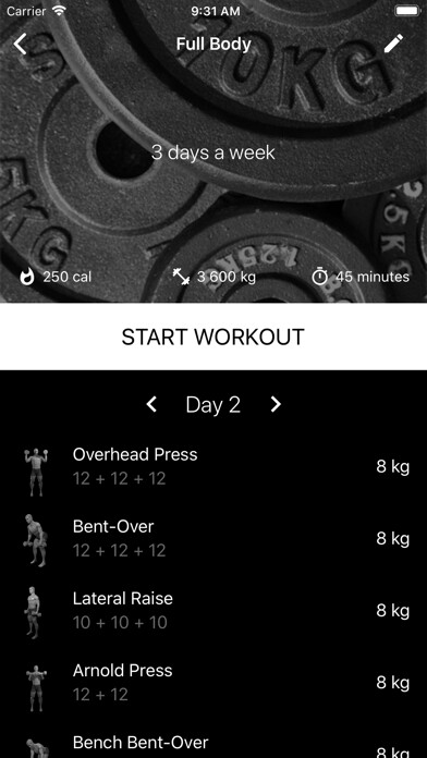 Emulate iPhone app Dumbbell Home Workout using MyAndroid Emulate iPhone app Dumbbell Home Workout using MyAndroid