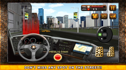 Emulate iPhone app Dump Garbage Truck Simulator – Drive your real dumping machine & clean up the mess from giant city using MyAndroid