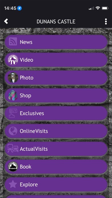 Emulate iPhone app Dunans Castle using MyAndroid Emulate iPhone app Dunans Castle using MyAndroid