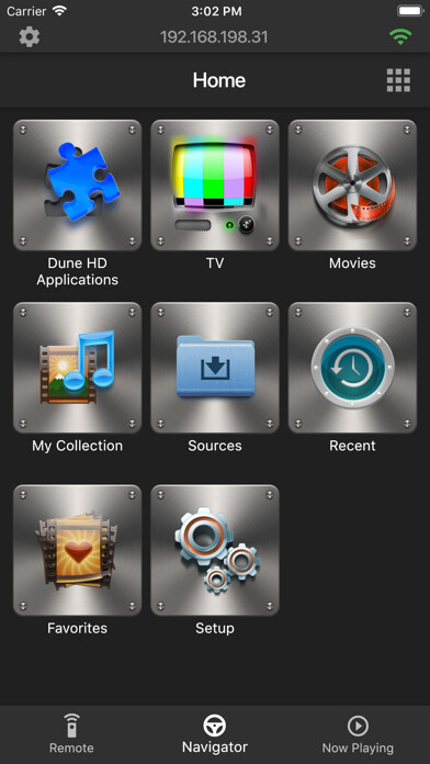 Emulate iPhone app Dune Control using MyAndroid Emulate iPhone app Dune Control using MyAndroid