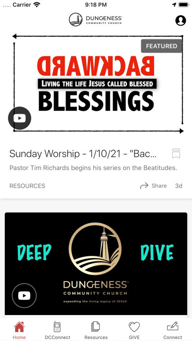 Emulate iPhone app Dungeness Community Church using MyAndroid Emulate iPhone app Dungeness Community Church using MyAndroid
