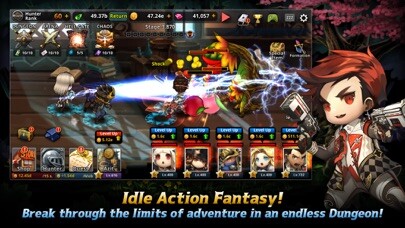 Emulate iPhone app Dungeon Breaker! Heroes using MyAndroid