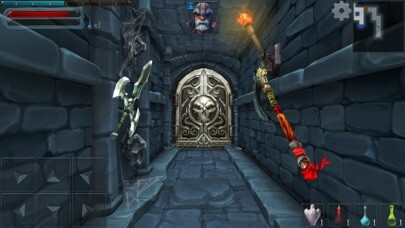 Emulate iPhone app Dungeon Hero RPG using MyAndroid