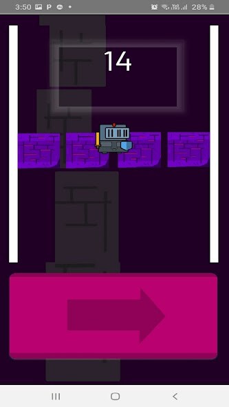 Emulate iPhone app Dungeon Hop using MyAndroid