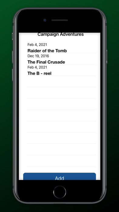 Emulate iPhone app Dungeon Log using MyAndroid