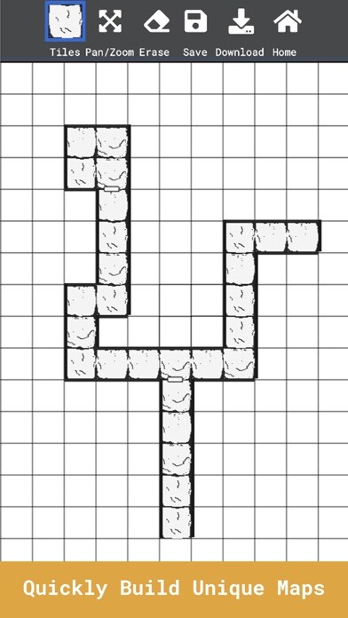 Emulate iPhone app Dungeon Maker using MyAndroid