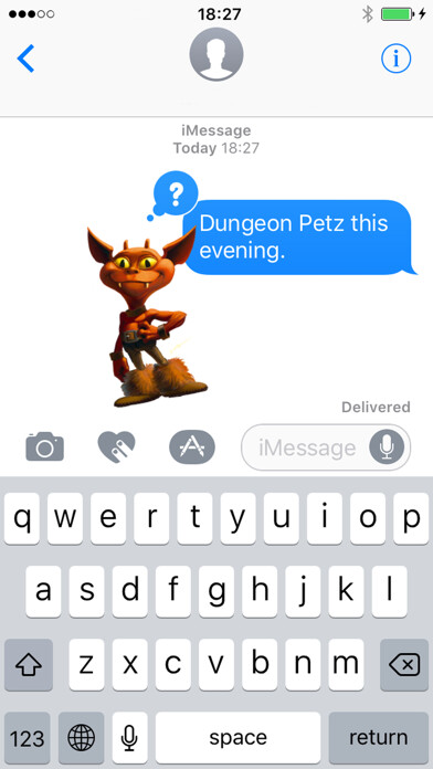 Emulate iPhone app Dungeon Petz Stickers using MyAndroid Emulate iPhone app Dungeon Petz Stickers using MyAndroid