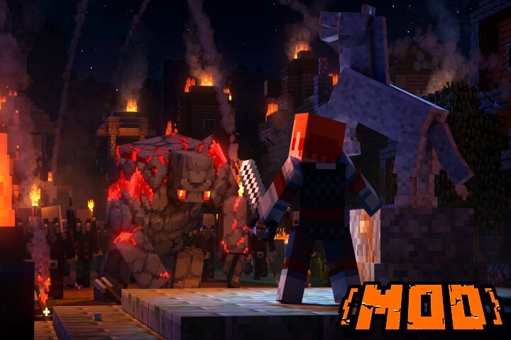 Run android online APK Dungeons Mod for Minecraft PE from MyAndroid or emulate Dungeons Mod for Minecraft PE using MyAndroid