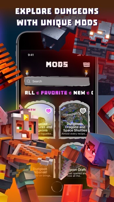 Emulate iPhone app Dungeons Mods for Minecraft using MyAndroid Emulate iPhone app Dungeons Mods for Minecraft using MyAndroid