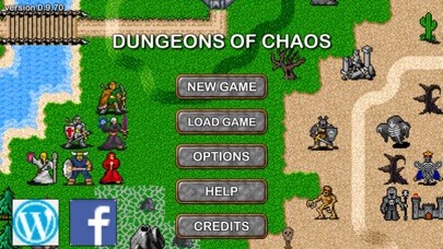 Emulate iPhone app Dungeons of Chaos REVAMPED ED. using MyAndroid