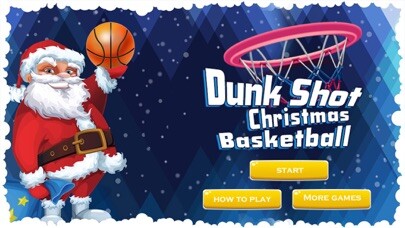 Emulate iPhone app Dunk Shot Christmas:Basketball using MyAndroid