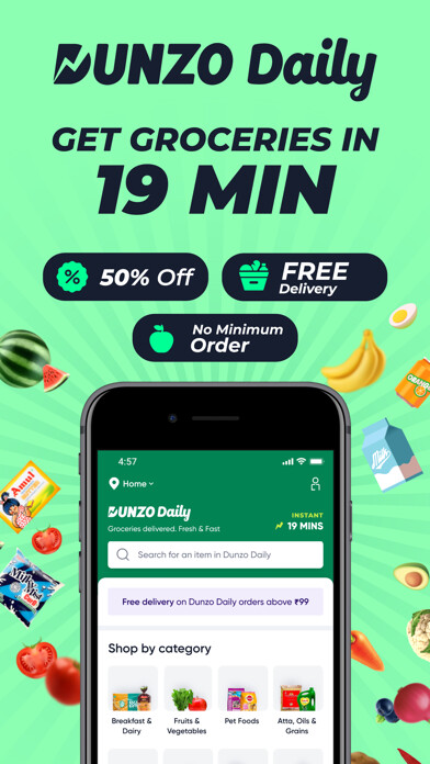 Emulate iPhone app Dunzo: Grocery Delivery App using MyAndroid Emulate iPhone app Dunzo: Grocery Delivery App using MyAndroid