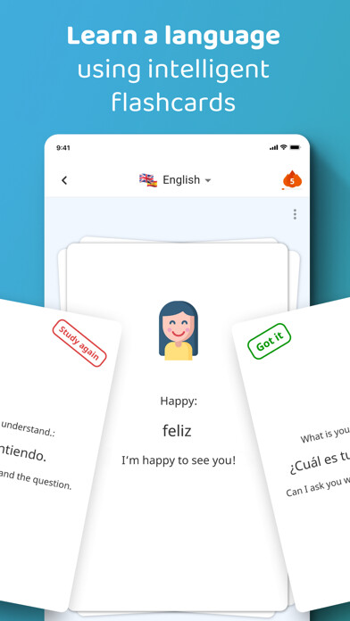 Emulate iPhone app DuoCards – Language Flashcards using MyAndroid Emulate iPhone app DuoCards – Language Flashcards using MyAndroid