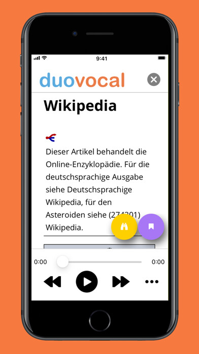 Emulate iPhone app Duovocal using MyAndroid Emulate iPhone app Duovocal using MyAndroid