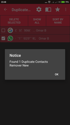 Emulate Android APK Duplicate Contacts Remover 2018
