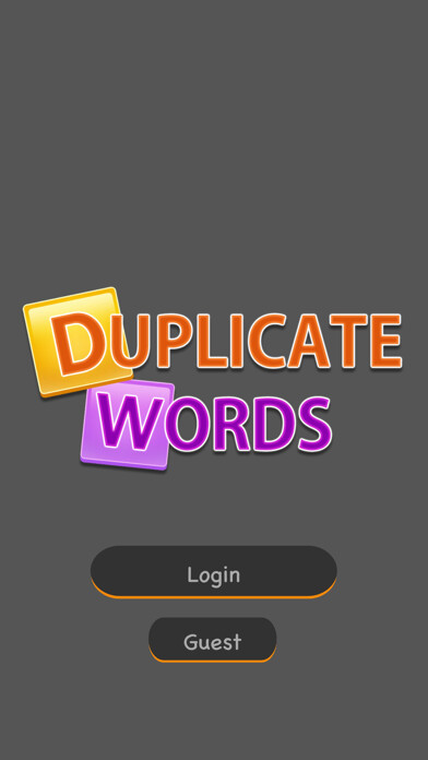 Emulate iPhone app Duplicate Words using MyAndroid
