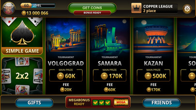 Emulate iPhone app Durak Championship online using MyAndroid