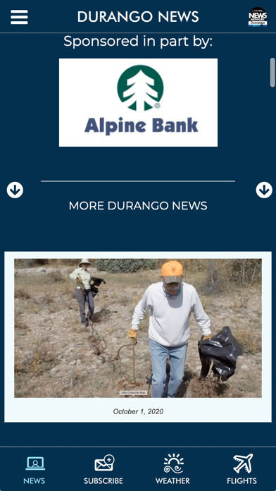 Emulate iPhone app Durango Local News using MyAndroid Emulate iPhone app Durango Local News using MyAndroid