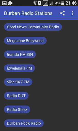 Emulate Android APK Durban Radio Stations Emulate Android APK Durban Radio Stations