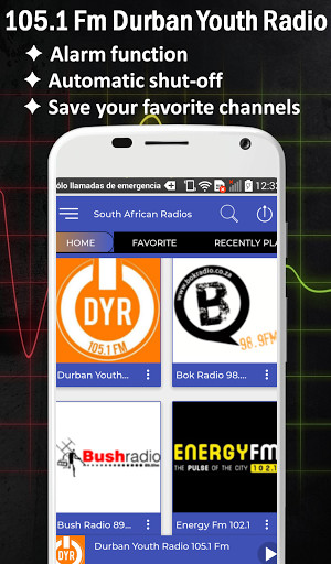 Run android online APK Durban Youth Radio SouthAfrica from MyAndroid or emulate Durban Youth Radio SouthAfrica using MyAndroid