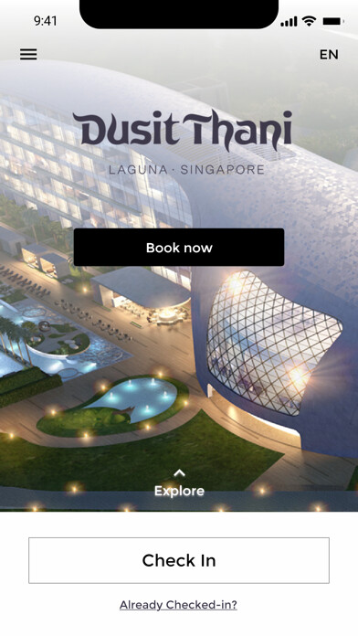 Emulate iPhone app Dusit SG using MyAndroid