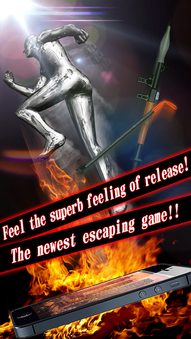 Emulate iPhone app DuskEscape  〜room escape  game〜 Can you escape？ using MyAndroid