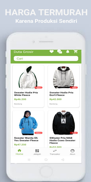 Run android online APK Duta Grosir : Penyedia Fashion Pria dan Wanita from MyAndroid or emulate Duta Grosir : Penyedia Fashion Pria dan Wanita using MyAndroid